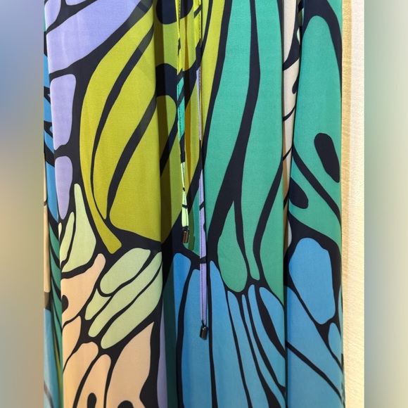 Sam Edelman medium butterfly print maxi dress - Picture 4 of 7